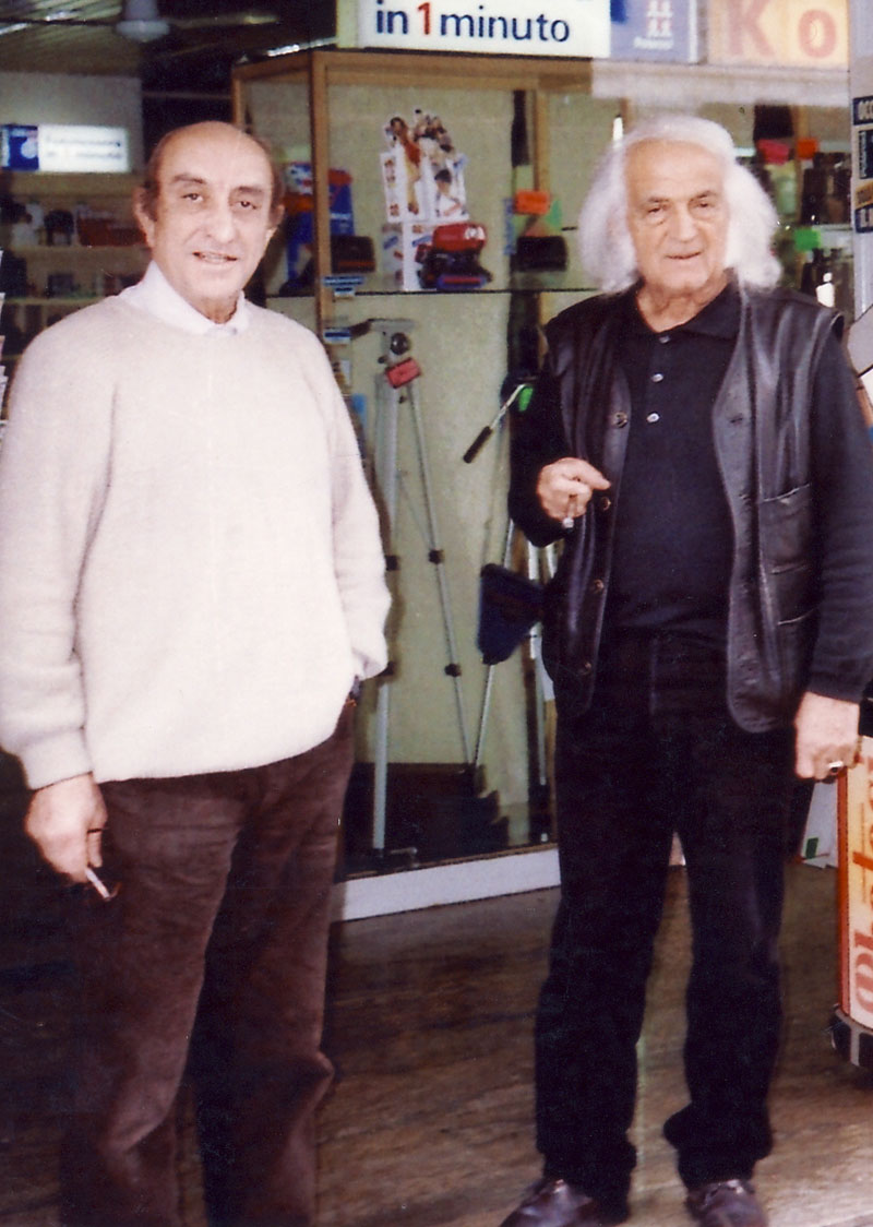 Edmo Leopoldi e Mario Giacomelli